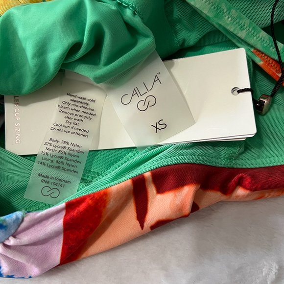 CALIA Women's High Neck Tankini Top-NWT - Picture 7 of 12